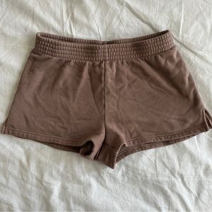 TNA cozy fleece sweatshort